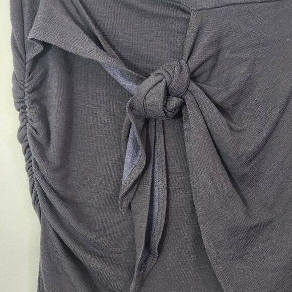 Monrow Stretch Knit Mini Skirt in Vintage Black NWT Medium Revolve Knit Skirt - Picture 3 of 7